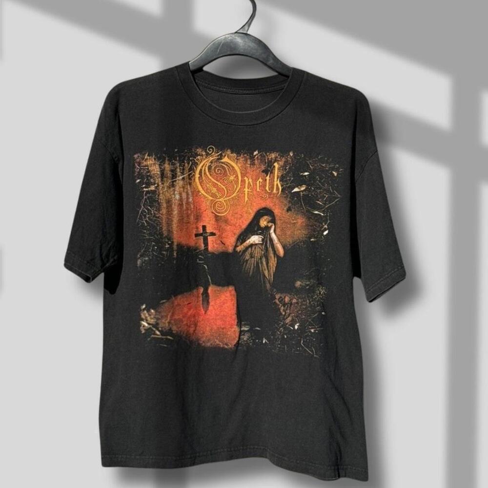 Opeth Death Metal Black Cotton T-Shirt